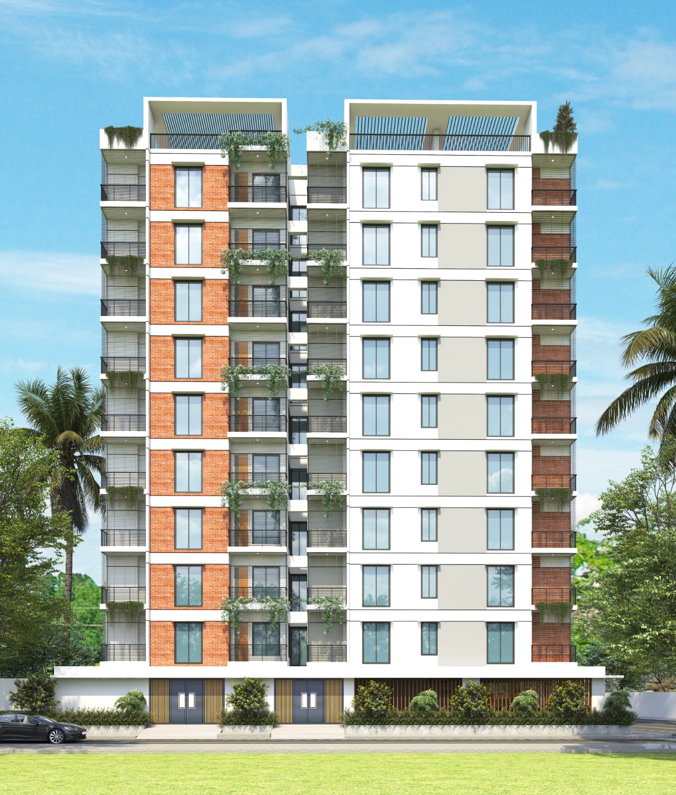 SK Builders completed residential project